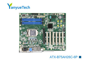 ATX-B75AH26C-6P Intel Industrial ATX Motherboard PCH B75 Chip 2 LAN 6 COM 12 USB 7 Slot 6 PCI